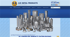 Desktop Screenshot of jlometal.com
